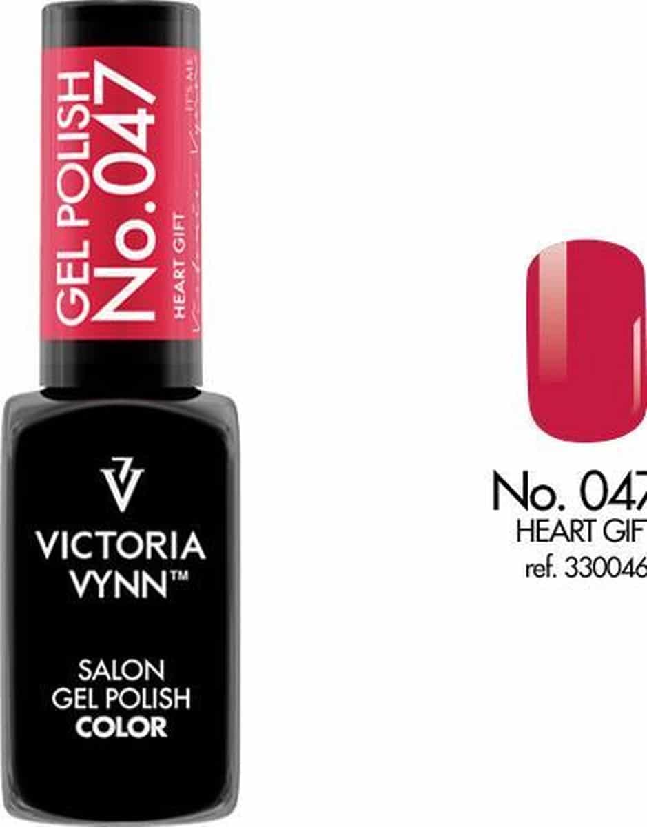 Gellak Victoria Vynn™ Gel Nagellak - Salon Gel Polish Color 047 - 8 ml. - Heart Gift