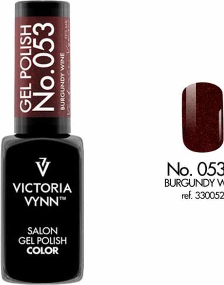 Gellak Victoria Vynn™ Gel Nagellak - Salon Gel Polish Color 053 - 8 ml. - Burgundy Wine