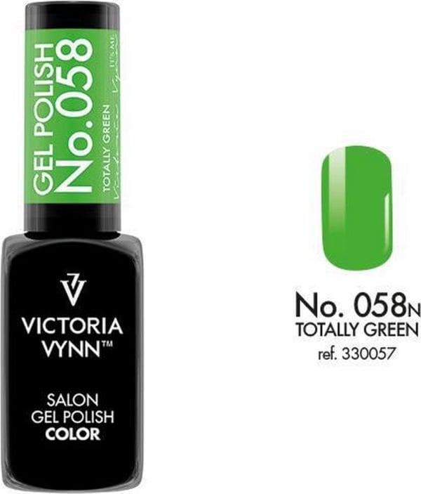 Gellak Victoria Vynn™ Gel Nagellak - Salon Gel Polish Color 058 - 8 ml. - Totally Green