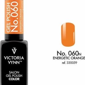 Gellak Victoria Vynn™ Gel Nagellak - Salon Gel Polish Color 060 - 8 ml. - Energetic Orange