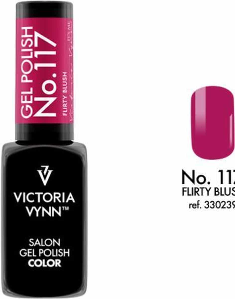 Gellak Victoria Vynn™ Gel Nagellak - Salon Gel Polish Color 117 - 8 ml. - Flirty Blush