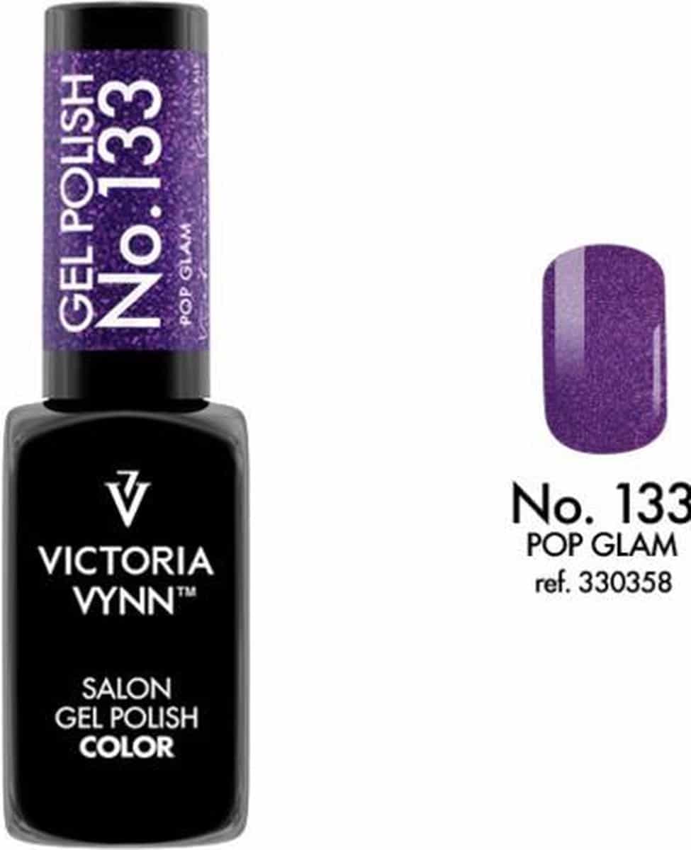 Gellak Victoria Vynn™ Gel Nagellak - Salon Gel Polish Color 133 - 8 ml. - Pop Glam