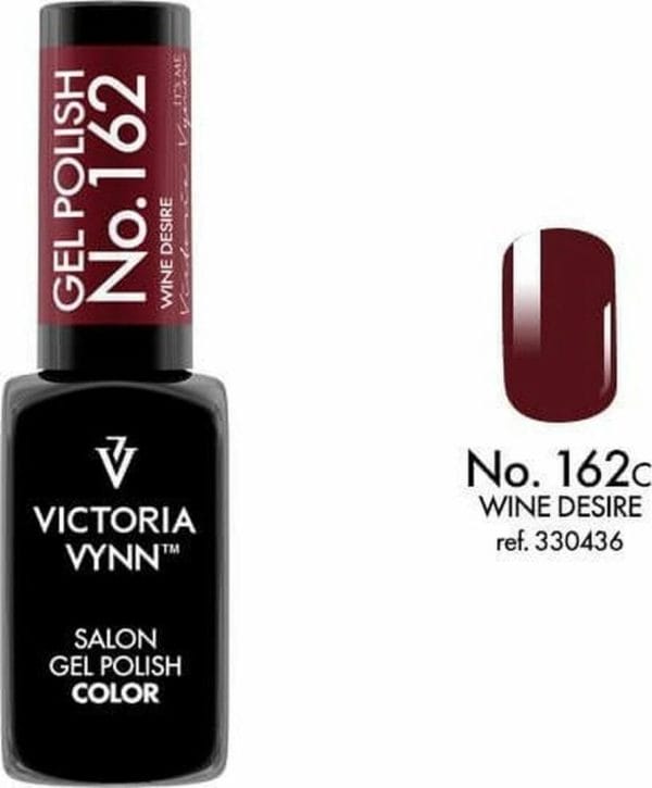Gellak Victoria Vynn™ Gel Nagellak - Salon Gel Polish Color 162 - 8 ml. - Wine Desire