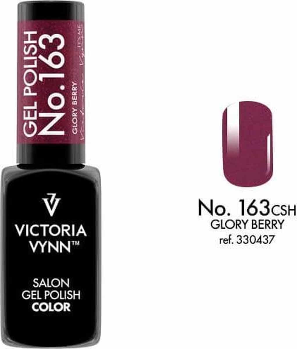 Gellak Victoria Vynn™ Gel Nagellak - Salon Gel Polish Color 163 - 8 ml. - Glory Berry