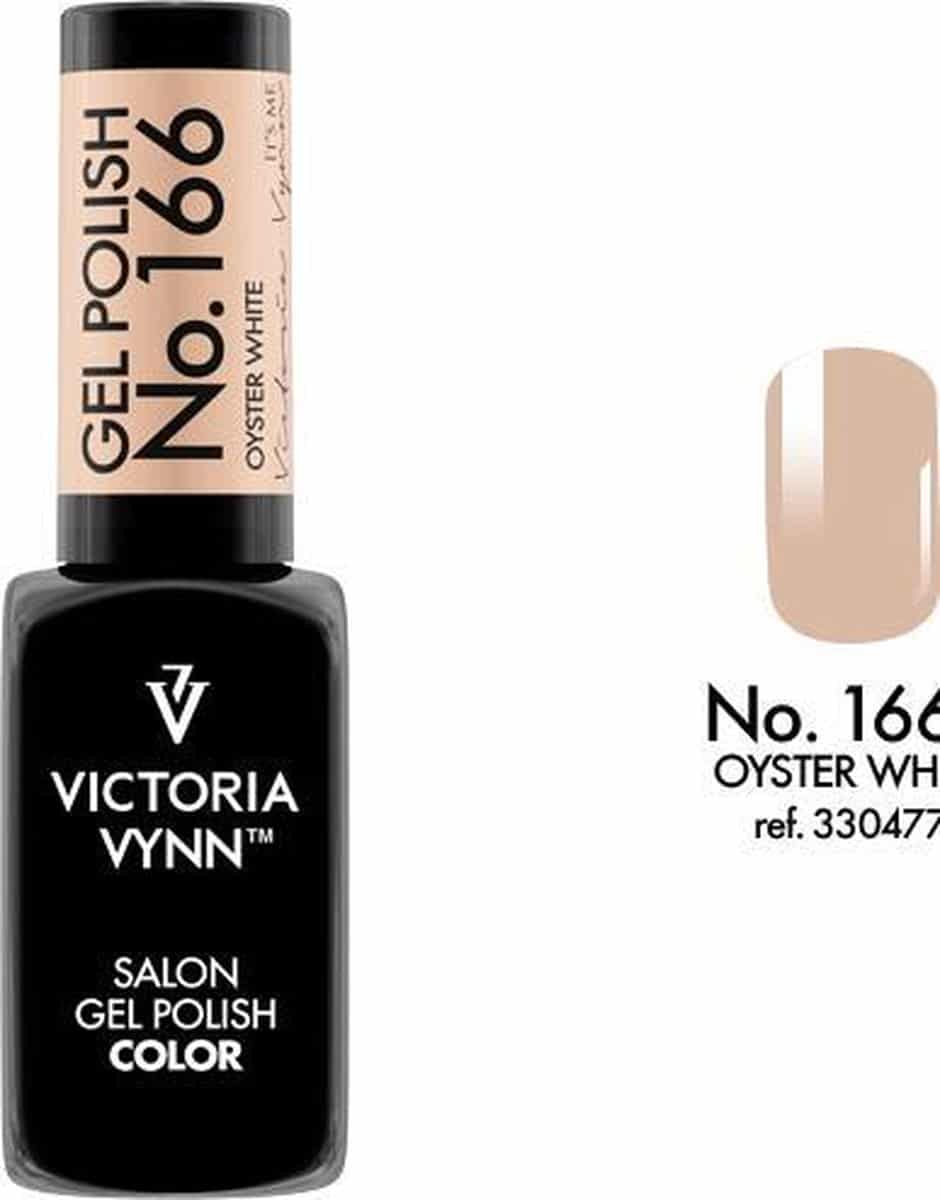 Gellak Victoria Vynn™ Gel Nagellak - Salon Gel Polish Color 166 - 8 ml. - Oyster White