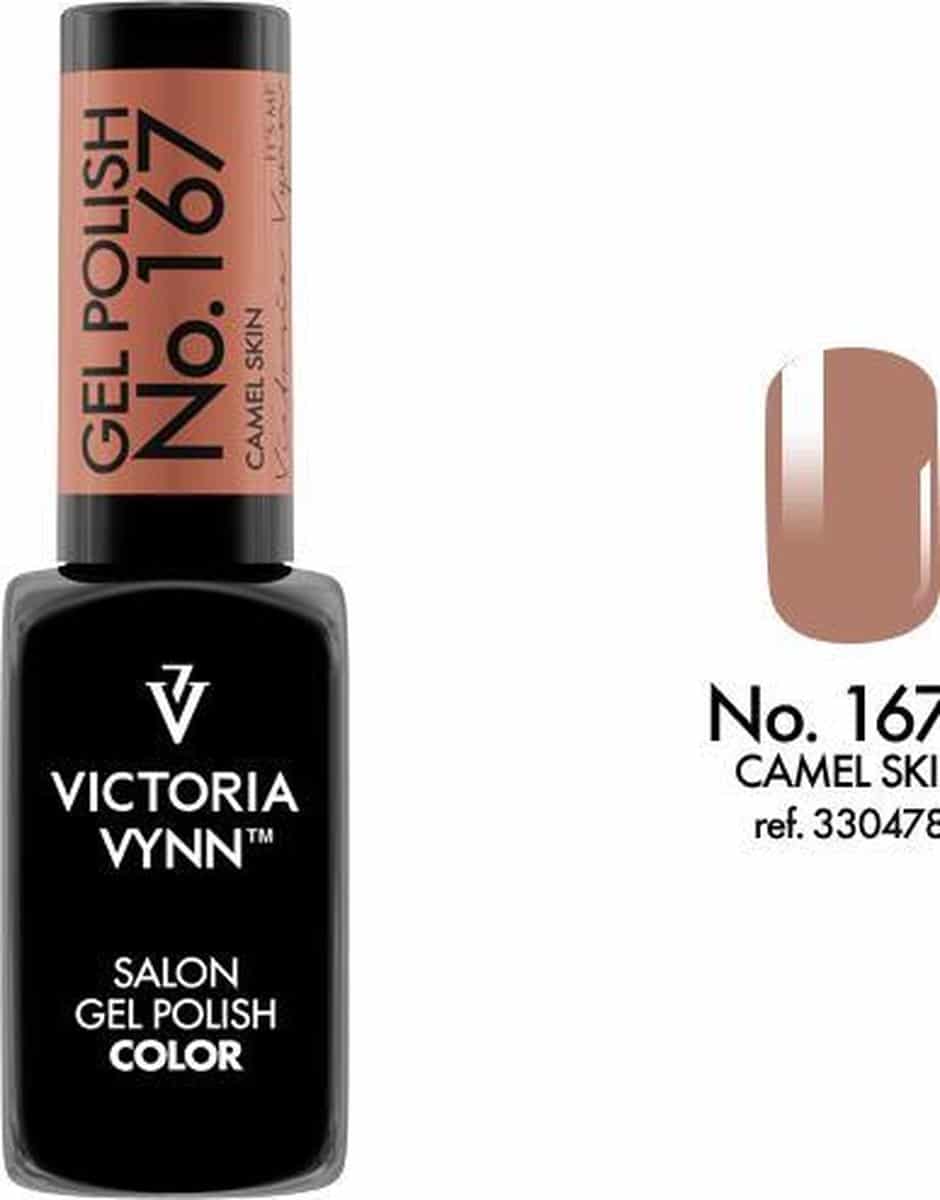 Gellak Victoria Vynn™ Gel Nagellak - Salon Gel Polish Color 167 - 8 ml. - Camel Skin