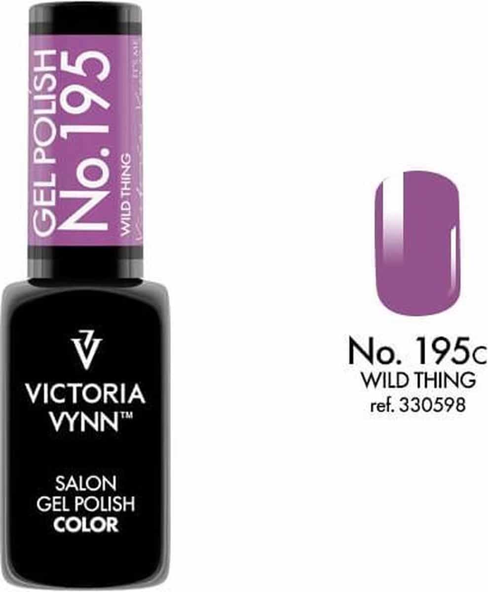 Gellak Victoria Vynn™ Gel Nagellak - Salon Gel Polish Color 195 - 8 ml. - Wild Thing