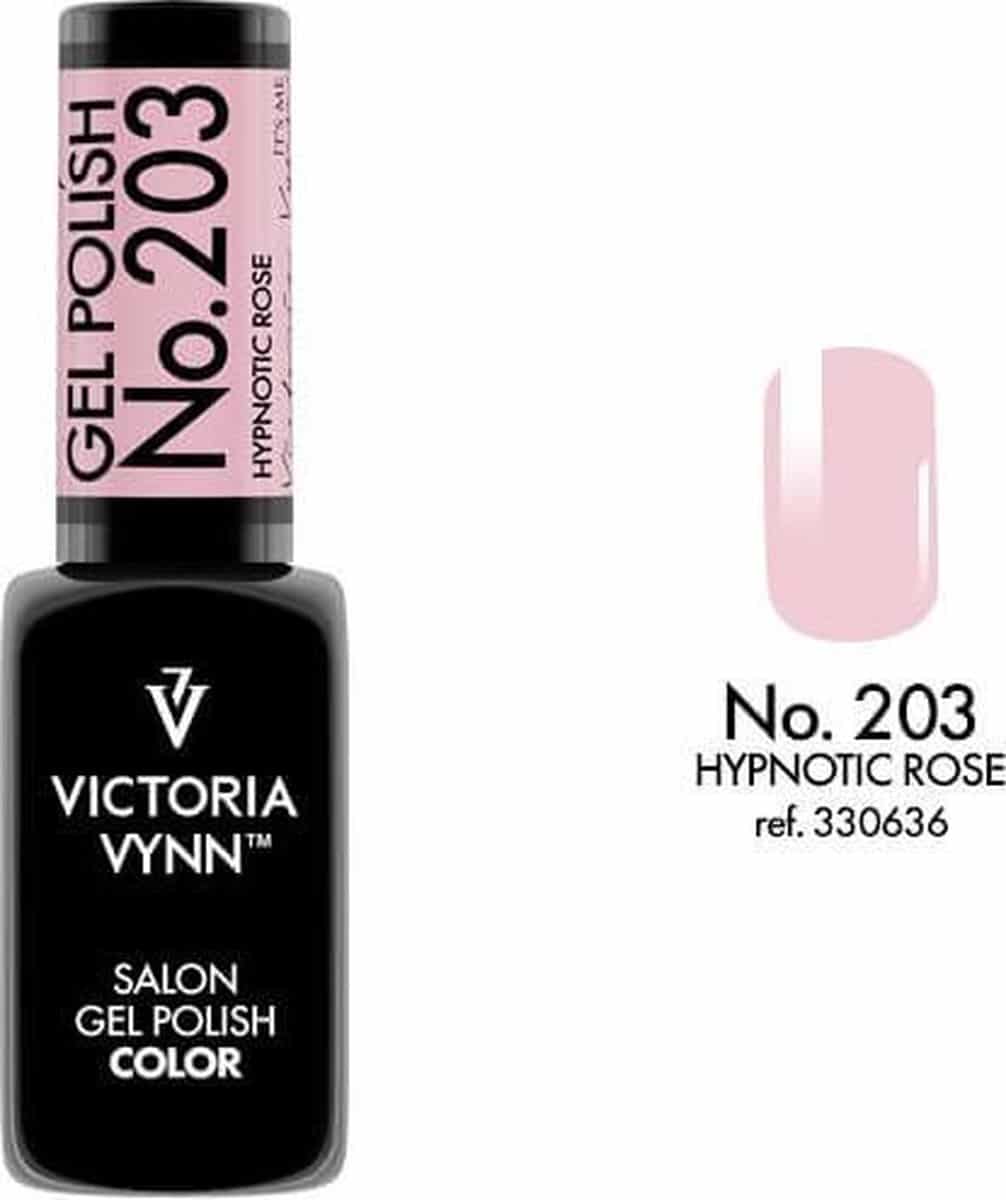 Gellak Victoria Vynn™ Gel Nagellak - Salon Gel Polish Color 203 - 8 ml. - Hypnotic Rose - Roze