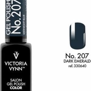 Gellak Victoria Vynn™ Gel Nagellak - Salon Gel Polish Color 207 - 8 ml. - Dark Emerald