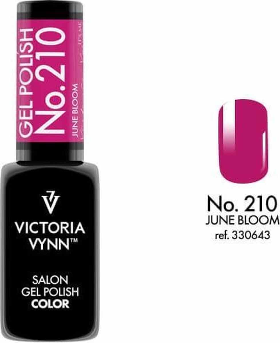 Gellak Victoria Vynn™ Gel Nagellak - Salon Gel Polish Color 210 - 8 ml. - June Bloom