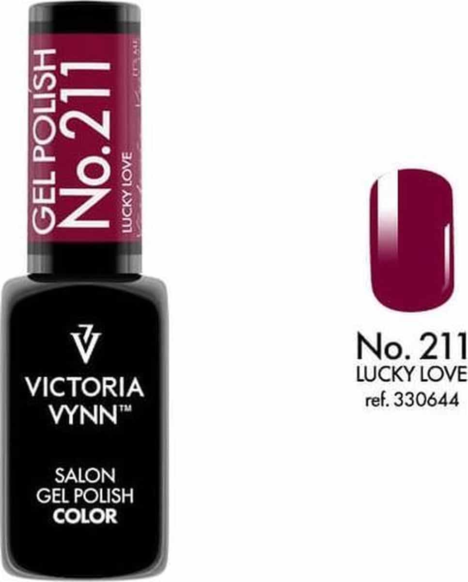 Gellak Victoria Vynn™ Gel Nagellak - Salon Gel Polish Color 211 - 8 ml. - Lucky Love