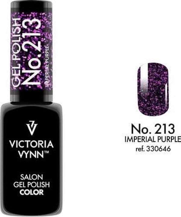 Gellak Victoria Vynn™ Gel Nagellak - Salon Gel Polish Color 213 - 8 ml. - Imperial Purple