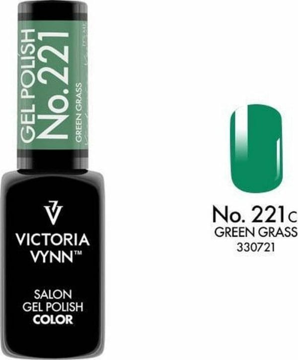 Gellak Victoria Vynn™ Gel Nagellak - Salon Gel Polish Color 221 - 8 ml. - Green Grass