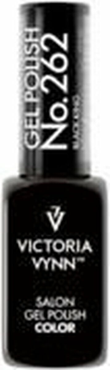 Gellak Victoria Vynn™ Gel Nagellak - Salon Gel Polish Color 262 - 8 ml. - Black King