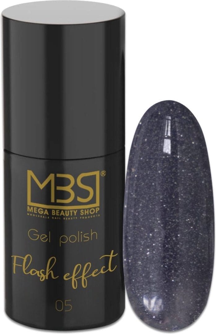 Gellak - gel polish - pro - flash line - glitter gellak - paars - (05) Gellak - gel polish - pro - flash line - glitter gellak - paars - (05)