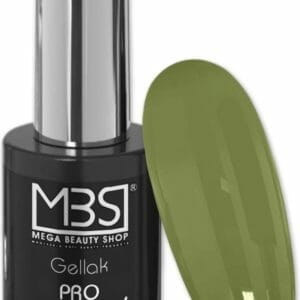 Gellak - one coat - 1 keer dekkend - gel nagellak - 10ML - MBS - leger groen - Professioneel 40