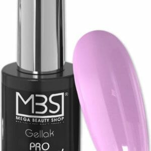 Gellak - one coat - 1 keer dekkend - gel nagellak - 10ML - MBS - pastel paars - Professioneel 05