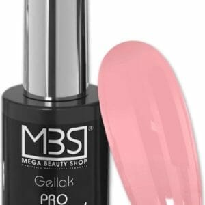 Gellak - one coat - 1 keer dekkend - gel nagellak - 10ML - MBS - pastel roze - Professioneel 28