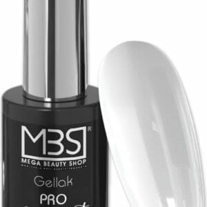 Gellak - one coat - 1 keer dekkend - gel nagellak - 10ML - MBS - wit - Professioneel 01