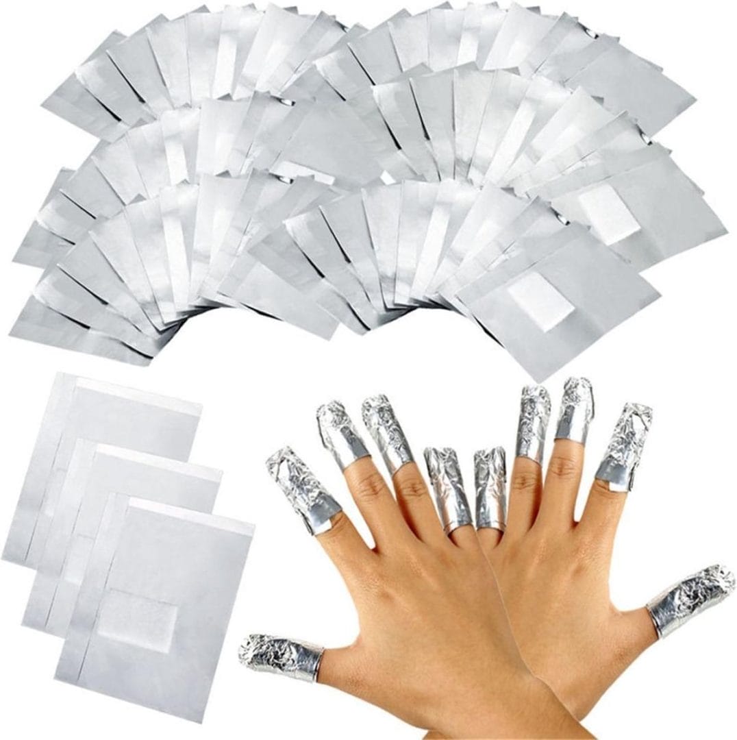 Gellak remover - gel nagellak verwijderaar nagel wraps - 100 stuks Gellak remover - gel nagellak verwijderaar nagel wraps - 100 stuks