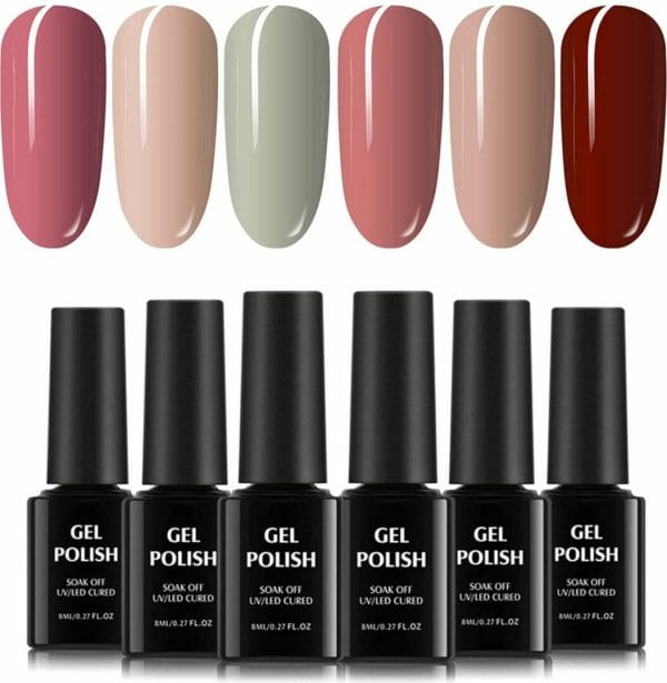 Gellak set - nagel gel polish - veel verschillende kleuren - gemakkelijk te gebruiken