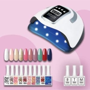 Gellak starterspakket 10 kleuren + Top & Base set (3) - 280 Watt UV LED Lamp Nagels - 15 ML gellak - 66 Leds - SUN X11 MAX - Nagel UV Lamp - Nagellamp - nagellamp uv - nagellamp gelnagels - gellak - nageldroger