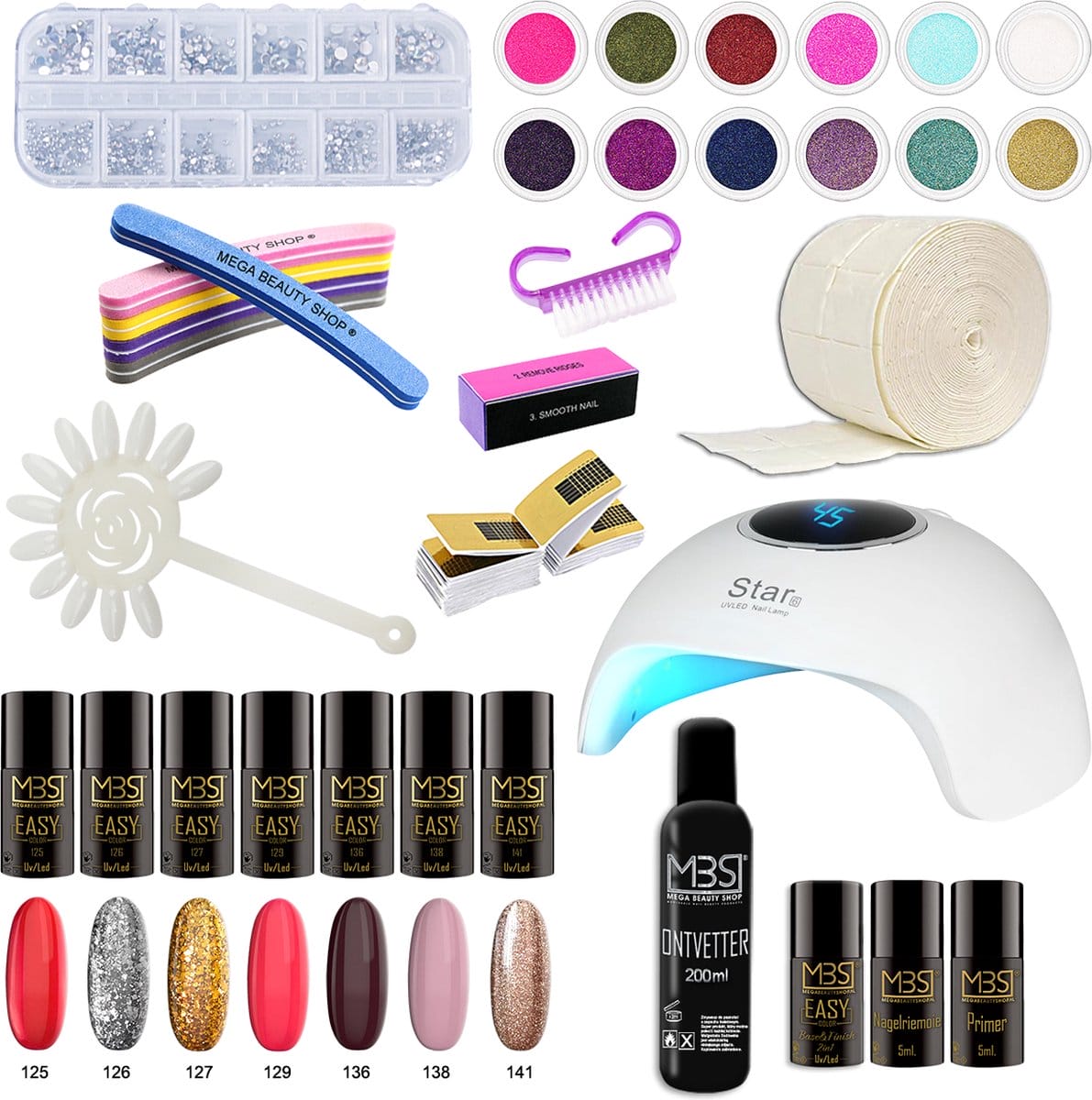 Gellak startpakket xxl nr. 4- gellak startpakket- starter kit- gellak Gellak startpakket xxl nr. 4- gellak startpakket- starter kit- gellak