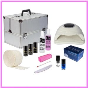 Gellak startpakket met aluminium koffer,Starter Kit Set,Gellak Starterspakket