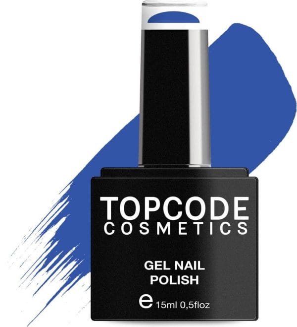 Gellak van topcode cosmetics - cobalt - #tcbl12 - 15 ml - gel nagellak