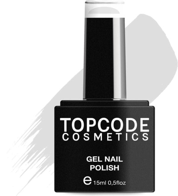 Gellak van topcode cosmetics - cream white - #tcke40 - 15 ml - gel nagellak