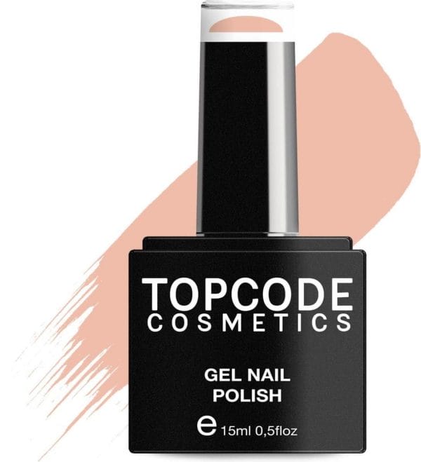 Gellak van topcode cosmetics - illusion pink - #tcke63 - 15 ml - gel nagellak