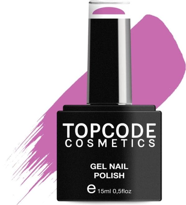 Gellak van topcode cosmetics - mulberry - #tcke70 - 15 ml - gel nagellak