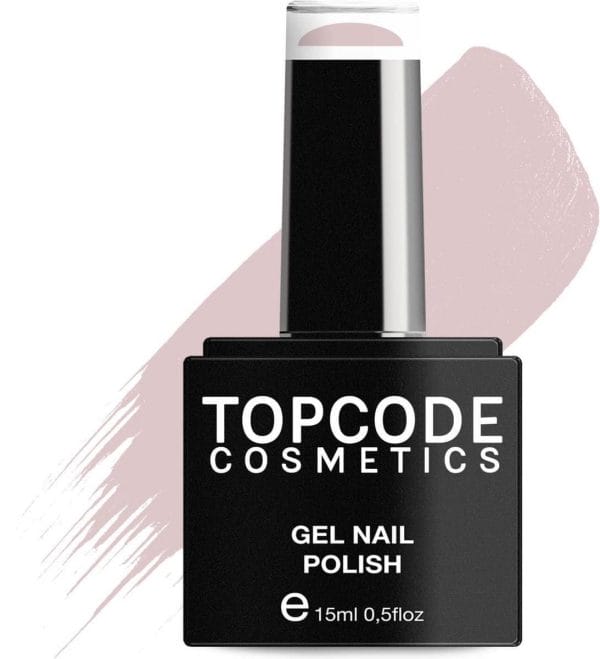 Gellak van topcode cosmetics - new york pink - #tcke107 - 15 ml - gel nagellak