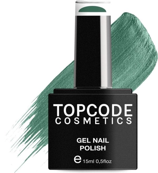Gellak van TOPCODE Cosmetics - Pine Green - #TCBL56 - 15 ml - Gel nagellak