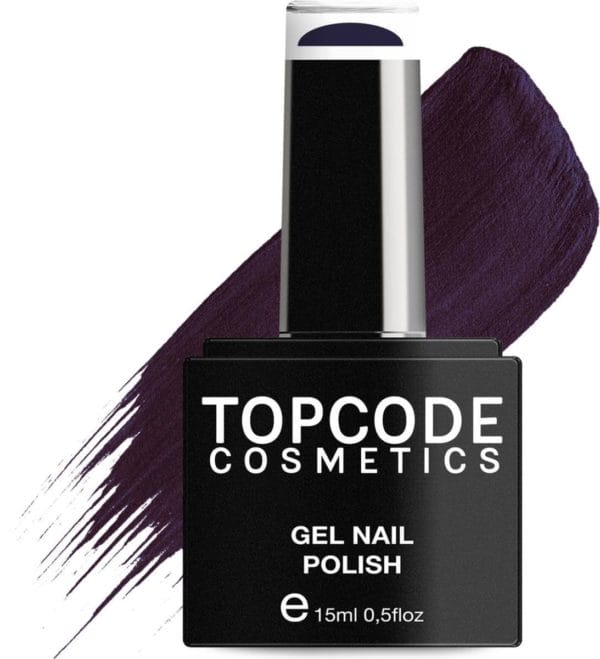 Gellak van topcode cosmetics - shade of blue - #tcke10 - 15 ml - gel nagellak