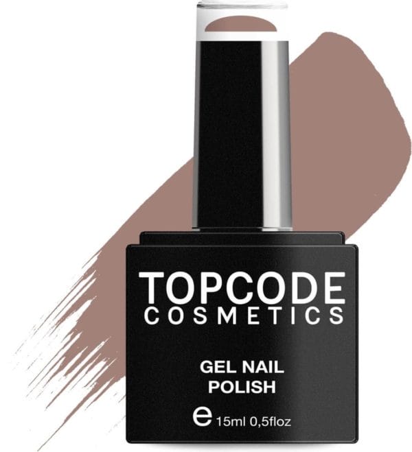 Gellak van topcode cosmetics - spicy copper - #tcke46 - 15 ml - gel nagellak