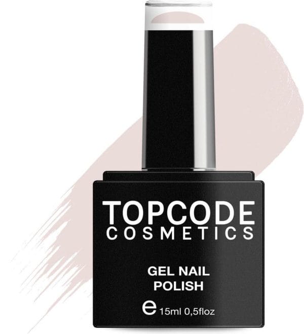 Gellak van topcode cosmetics - stark white - #tcke112 - 15 ml - gel nagellak