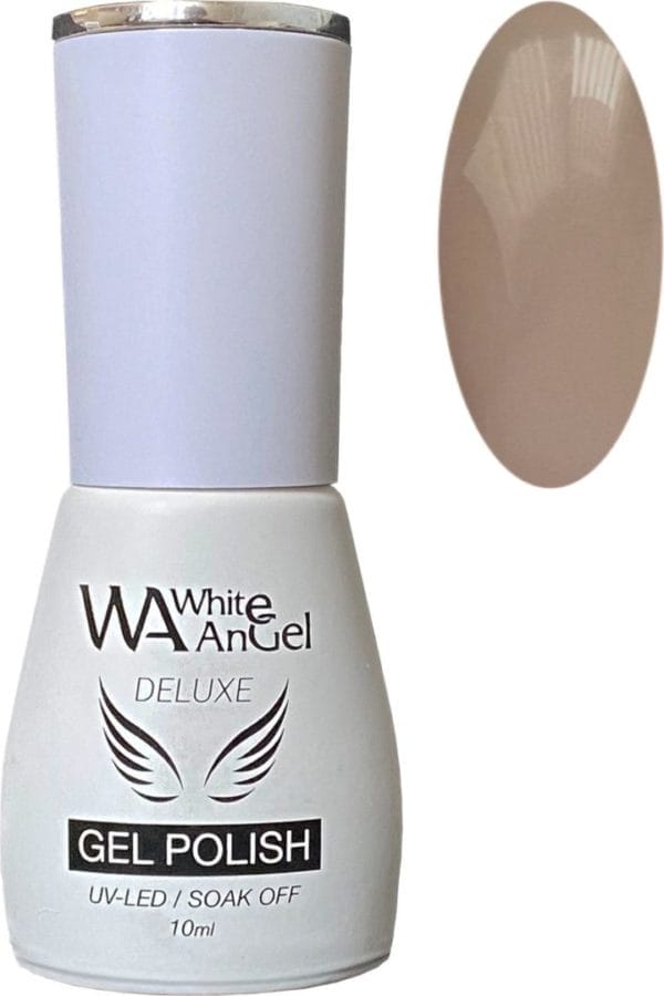 Gellex white angel deluxe gel polish (241) soft taupe 10ml gellak - gel nagellak - shellac - gel nagels - gel nails