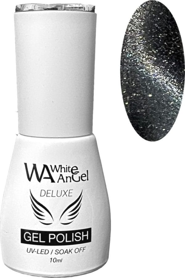 Gellex white angel deluxe gel polish (cat eye-12) - boogie wonderland 10ml gellak - gel nagellak - shellac - gel nagels - gel nails