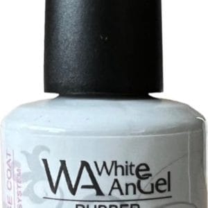 Gellex - White Angel- Rubber Base Coat (Clear) #1 - 15ml - Gel in Bottle - gellak nagels - biab nagels