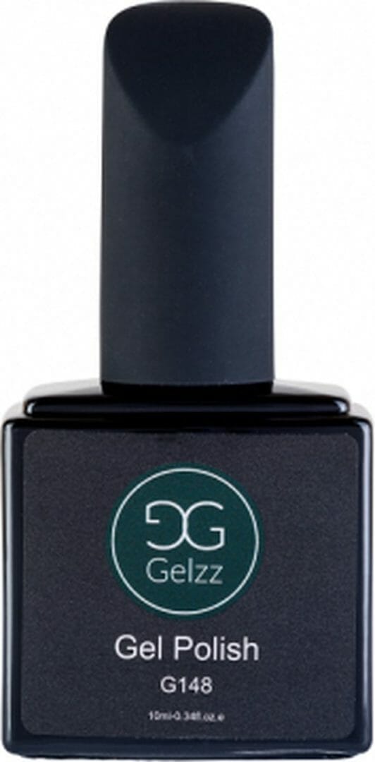 Gelzz Gellak - Gel Nagellak - kleur Peaceful Pine G148 - BlauwGroen - Dekkende kleur - 10ml