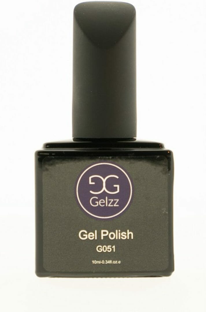 Gelzz gellak - gel nagellak - kleur admiral g051 - blauw - dekkende kleur - 10ml - vegan Gelzz gellak gel nagellak kleur admiral g051