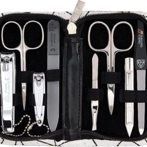 Germany manicure etui nagelset 'Roma' 8-delig glasvijl 411