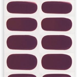 Gimeau - Gel Nail Sticker - Bordeaux Rood