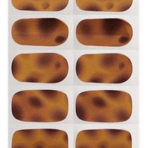 Gimeau - Gel Nail Sticker - Panter - Tortoise