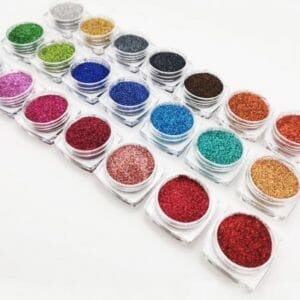 Glitters - 21-delig - Glitter poeder nail art - Glitter poeder nagels - Strooi glitter - Knutsel glitter - Glitter poeder knutselen - Hobby glitter - Glitters gezicht - Glitter gezicht - Glitter make up - Glitter - Chroompoeder - Chroom poeder