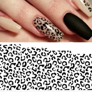 Hiden | Nail Leopard Art - Nagelstickers - Beauty & Verzorging - Gellak | 2 stuks