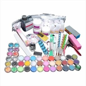 Highquality Acrylnagels Starterspakket - 128 delig - nail art - acryl poeders