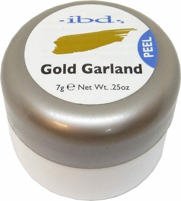 IBD Color Gel Nagellak Kleur Nail Art Manicure Polish Lak Make-up 7g - Gold Garland