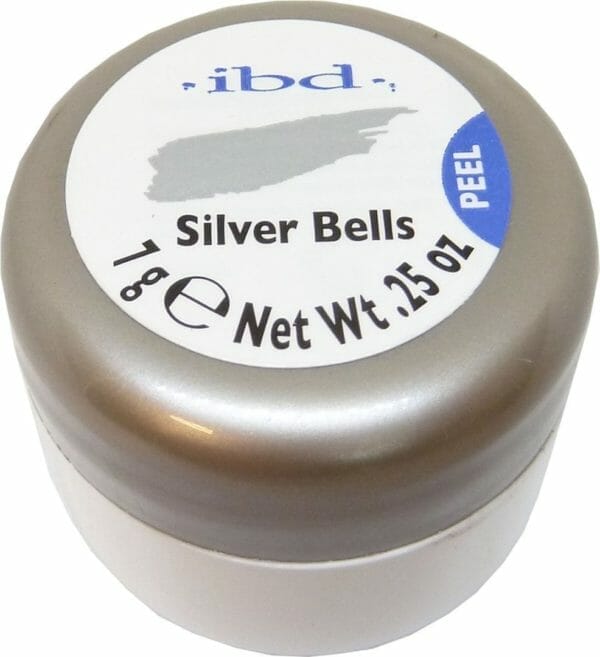 Ibd color gel nagellak kleur nail art manicure polish lak make-up 7g - silver bells